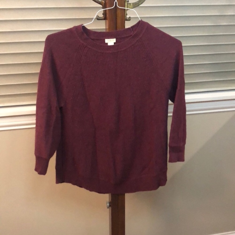 J.Crew 3/4 length sweater pullover